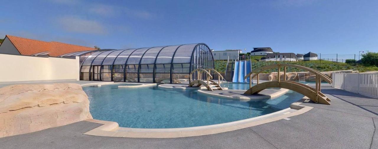 Camping De La Falaise A Equihen Plage Buitenkant foto