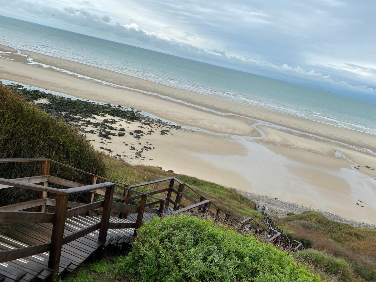 Camping De La Falaise A Equihen Plage Buitenkant foto