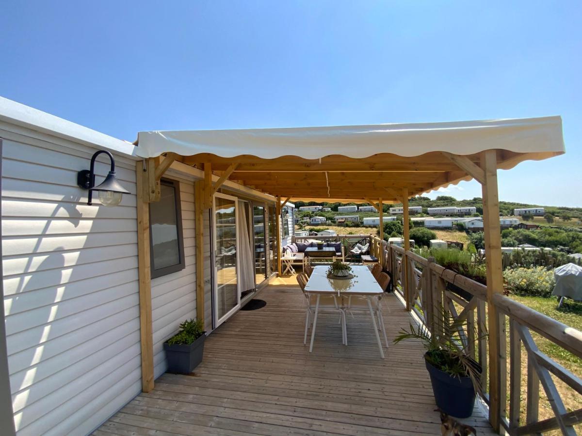 Camping De La Falaise A Equihen Plage Buitenkant foto
