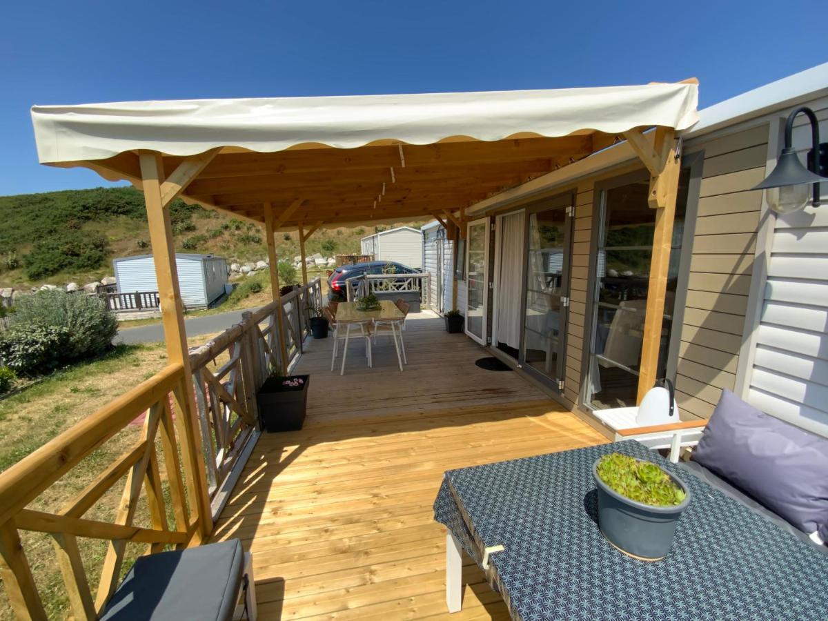 Camping De La Falaise A Equihen Plage Buitenkant foto