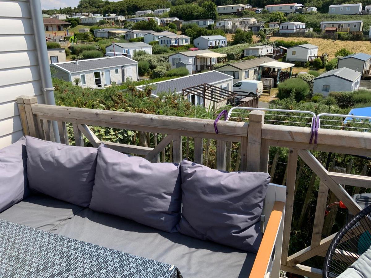 Camping De La Falaise A Equihen Plage Buitenkant foto